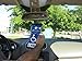 MirorTag Charm by JL Safety - A Novel Way to Protect, Display & Put Away a Handicap Parking Placard. Magnetically On & Off. Fits All Mirror Sizes. 1 Holder and 1 Magnet Charms Included. Made in USA