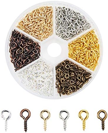 Airssory 100 Pcs 304 Stainless Steel Snap on Bails Dangle Pendant Charms Connectors Clasps Pinch Clip for Necklace Jewelry Making 7x6.5mm