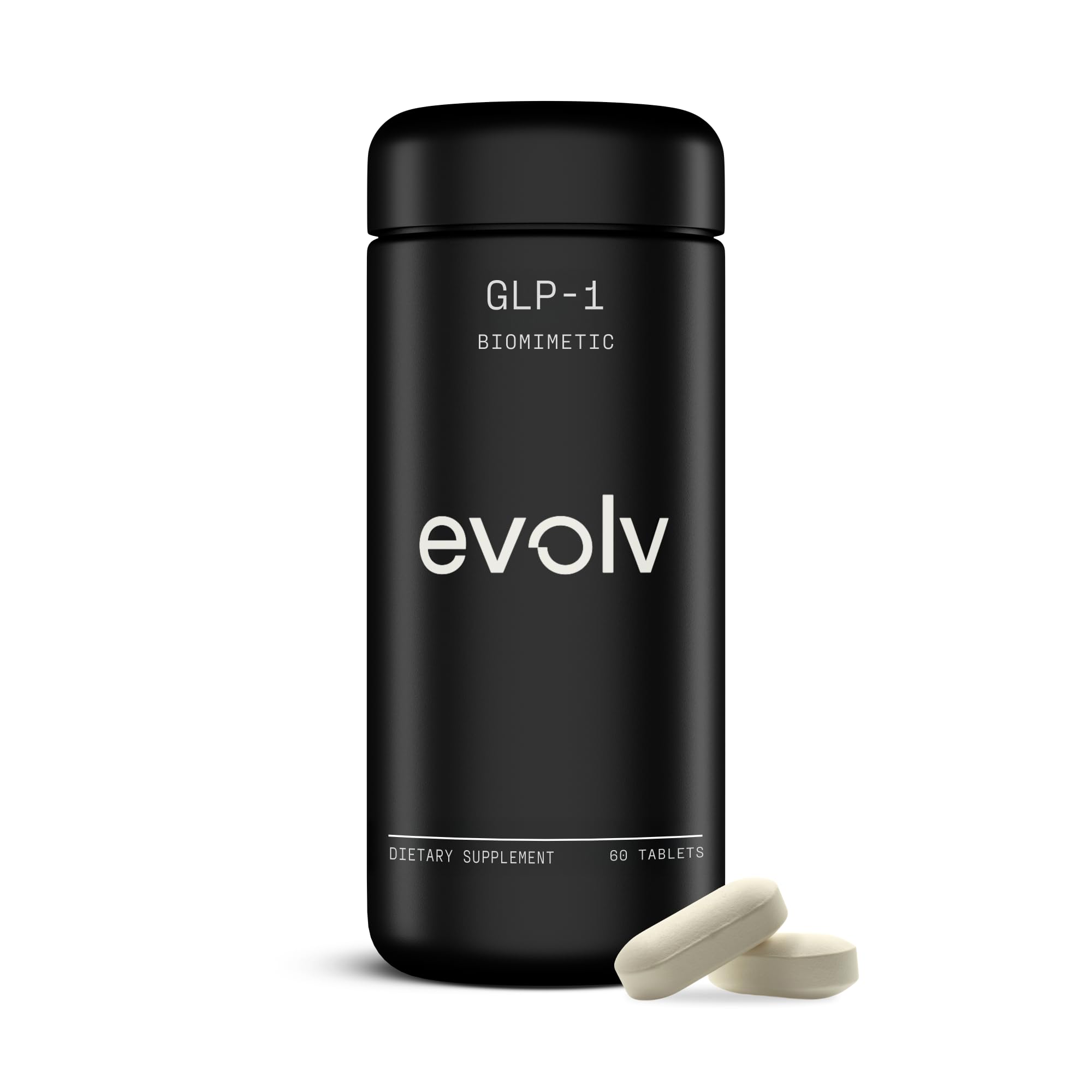 EV1 PEPTIDE Evolv GLP-1 Supplement for Weight Management & Fullness, 60 Ct