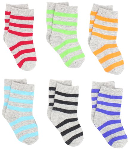 Country Kids Baby Boys' Organic Sock 6 pack
