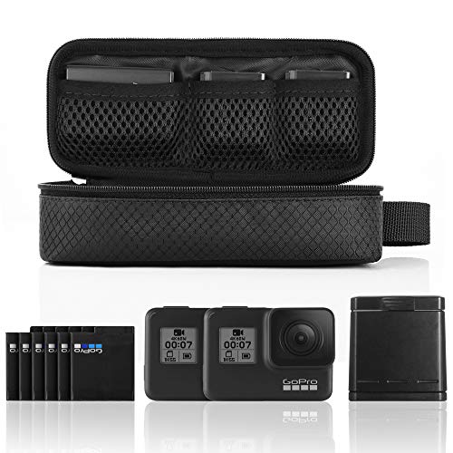 Txesign Dslr Camera Battery Storage Bag, Battery Holder Case For Gopro Hero 10 9 8 7 6 5 4 #TOP1