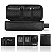 TXEsign DSLR Camera Battery Storage Bag, Battery Holder Case for GoPro Hero 10 9 8 7 6 5 4