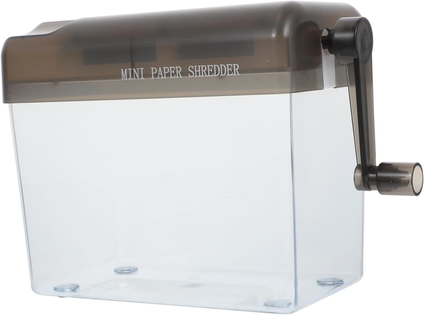 Abaodam Mini A6 Hand Shredder for Office and Home, Manual Desktop Document Cutter, Portable Paper Shredding Tool