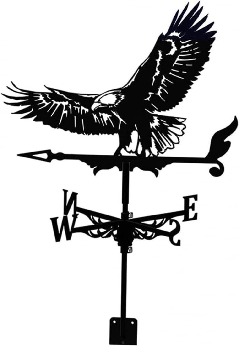 TAXXII Weathervane, Weather Vane,Stainless Steel Farm Home Vane Wind Direction Indicator, Yard Measuring Tool