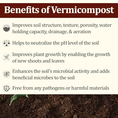 Image of Garden Genie Organic Vermicompost for Plants Home Garden (NPK Rich), 5 Kg (Pack of 2)