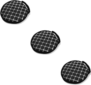 Veemoon 3 Pçs 20 CD Titular Para Carro CD Dvd Caso De Armazenamento Titular Do CD Do Carro Redondo CD Caso Titular CD Carteira Saco De Armazenamento De Vinho Doméstico