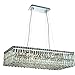 Elegant Lighting Value Maxime Collection Chandelier L:32 in W:16in H:7.5in Lt:16 Chrome Finish (Elegant Cut Crystals) Chrome