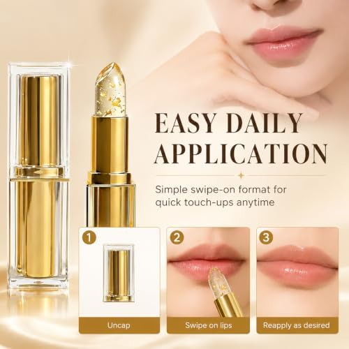 Kivora Lipstick-Changing Lip Balm, Long-Lasting Hydration, Clear(1PCS) - 3