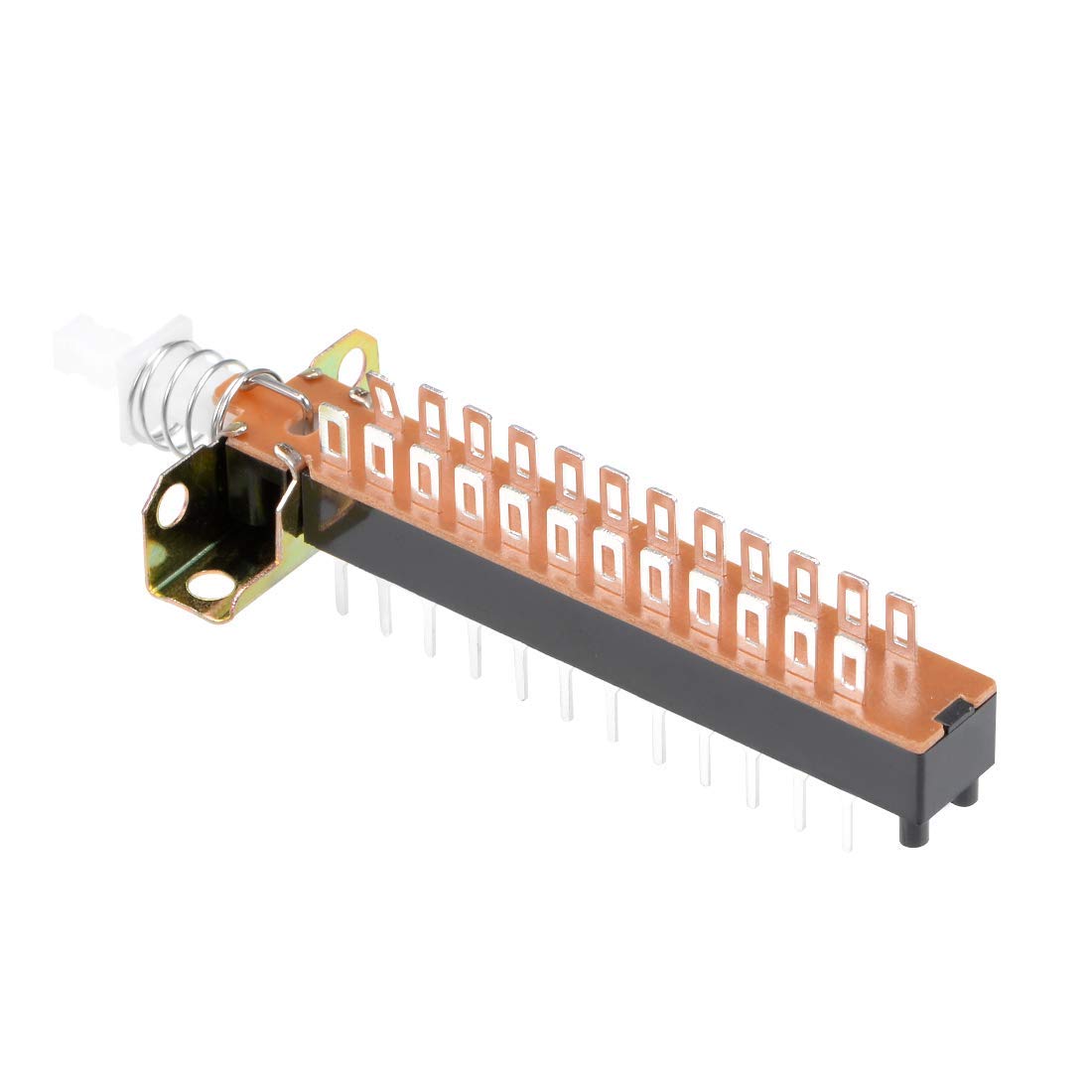 3 Pdt Switch Self-locking Push Button Switch 8pdt 8 Pole 24 Pin 1 ...