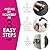HangSmart TV® Wall Mount NO Stud - Original & Patented Easy Install, DIY for 19-100" TVs, Holds Up to 150LBS, Fits Most LED LCD Flat Screens & Monitors, Includes Hardware