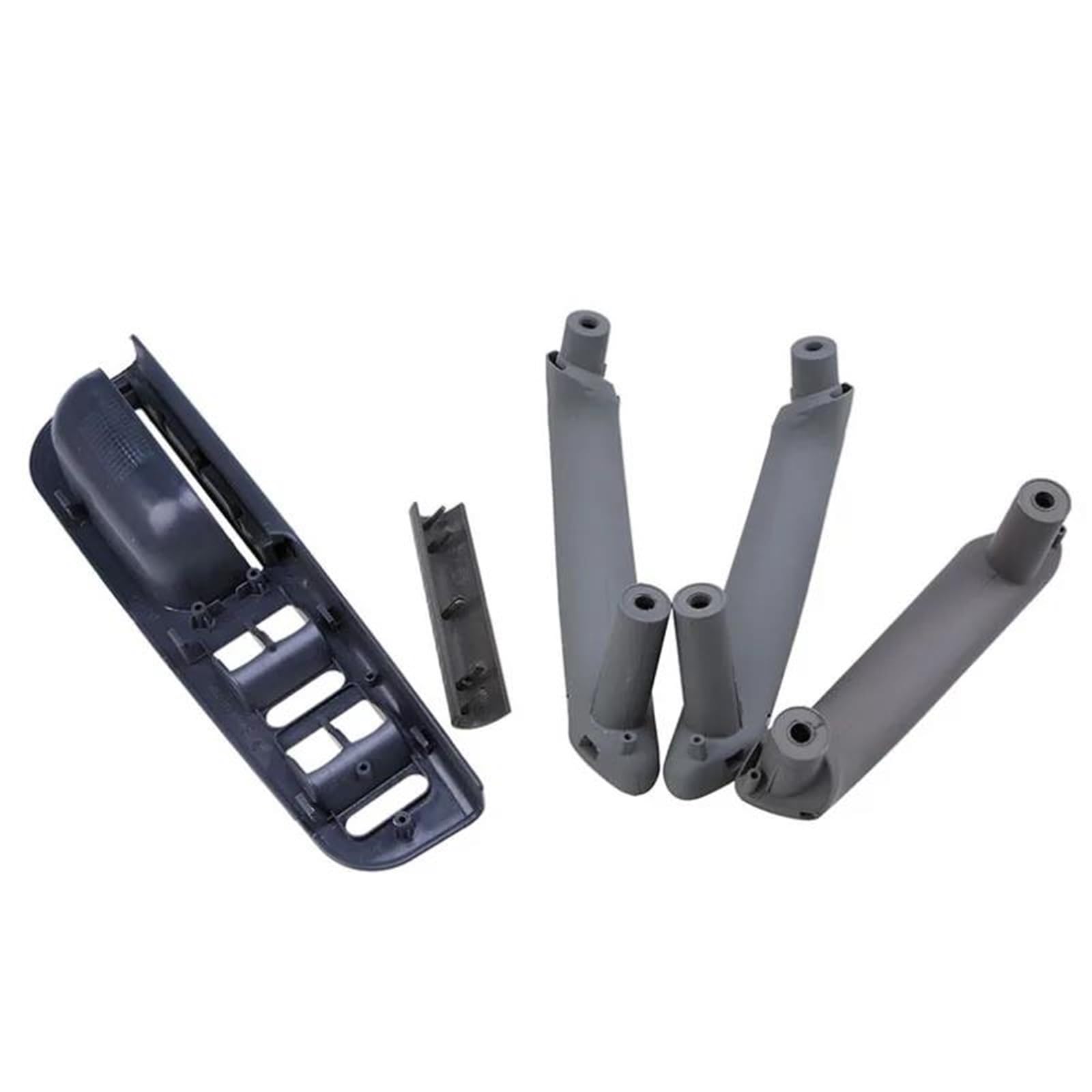 YUEYZHK Car Door Handle Interior Pull Grab Handles for VW for Passat B5 .5 Sedan/Wagon 1996-2005(Titanium)
