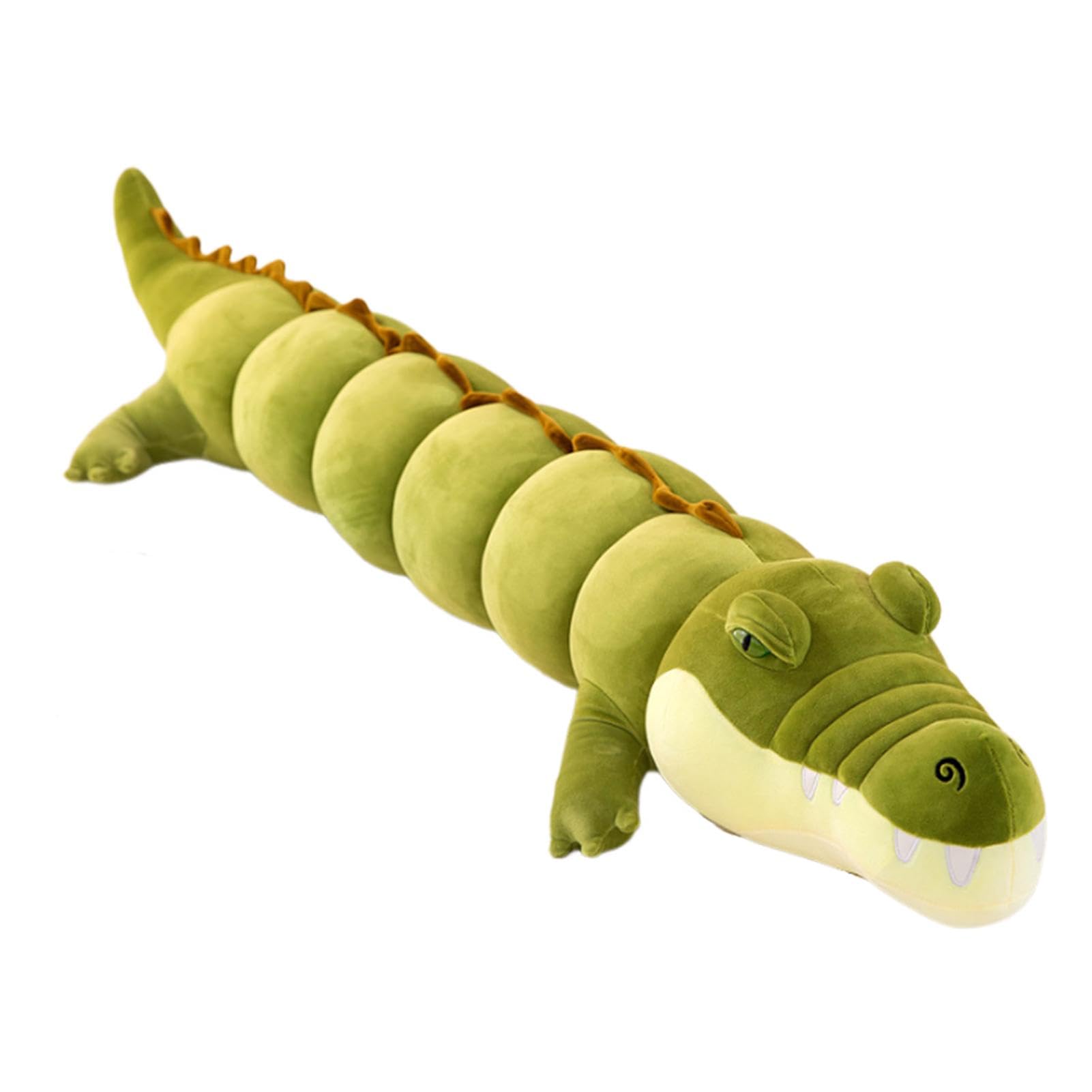 Alligator-Kissen, Alligator-Plüschspielzeug | weiche Alligator-Puppen, Plüschtier Krokodil aus Plüsch, Kissen, niedliche Alligator-Tiere, Plüschpuppen