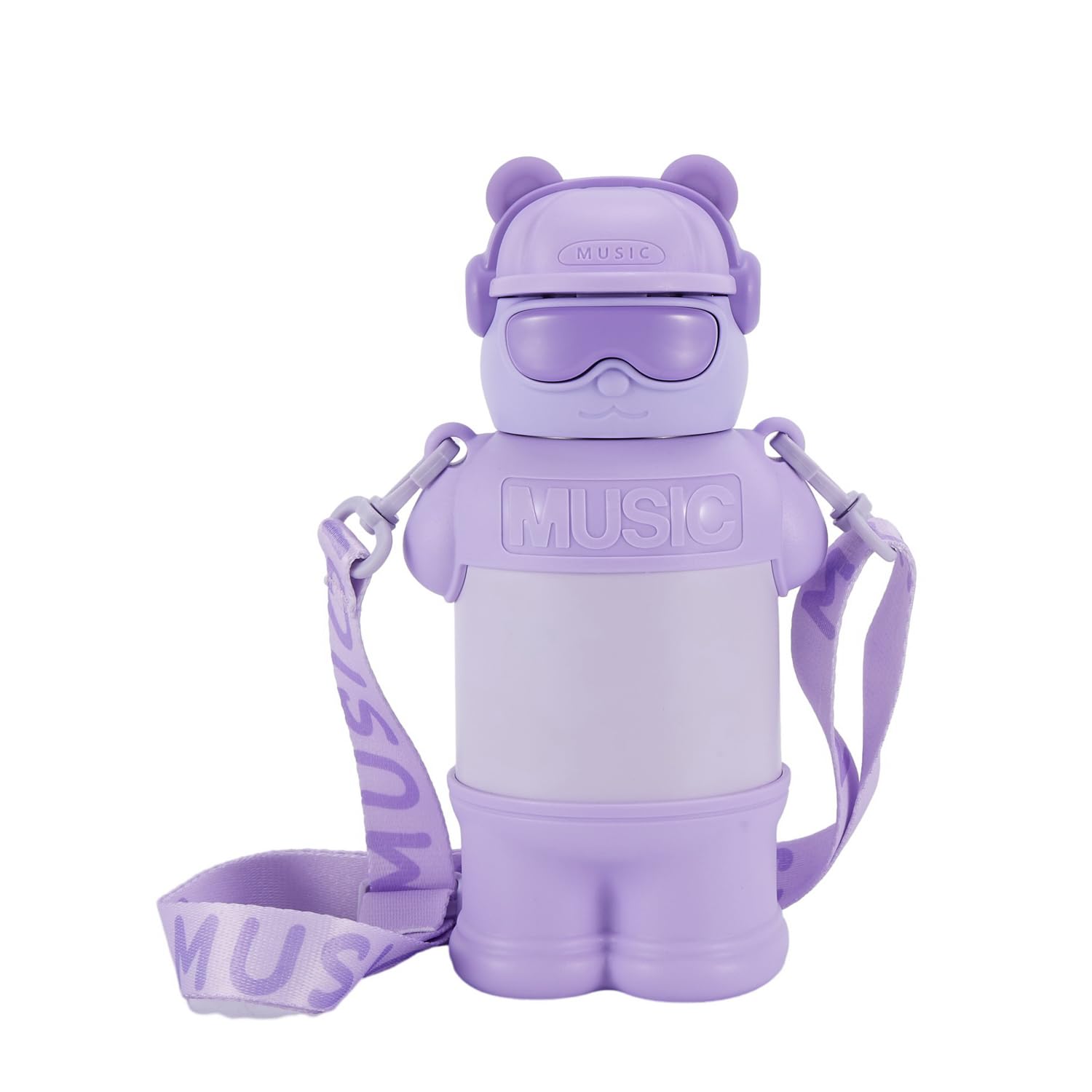 Thermos per bambini (480 ml, orso musicale)