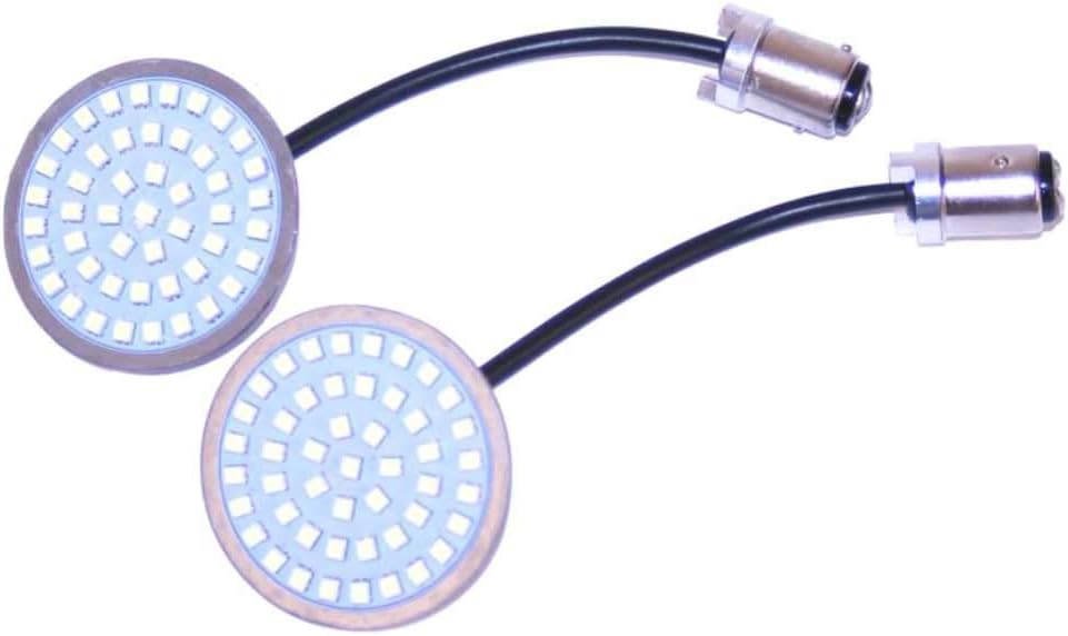 Switchback 1157 Turn Signal Inserts - White/Amber