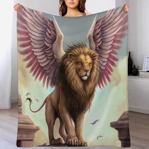 Couverture Lion Impression 3D : apportez force, chaleur et douceur à votre linge de lit - 2