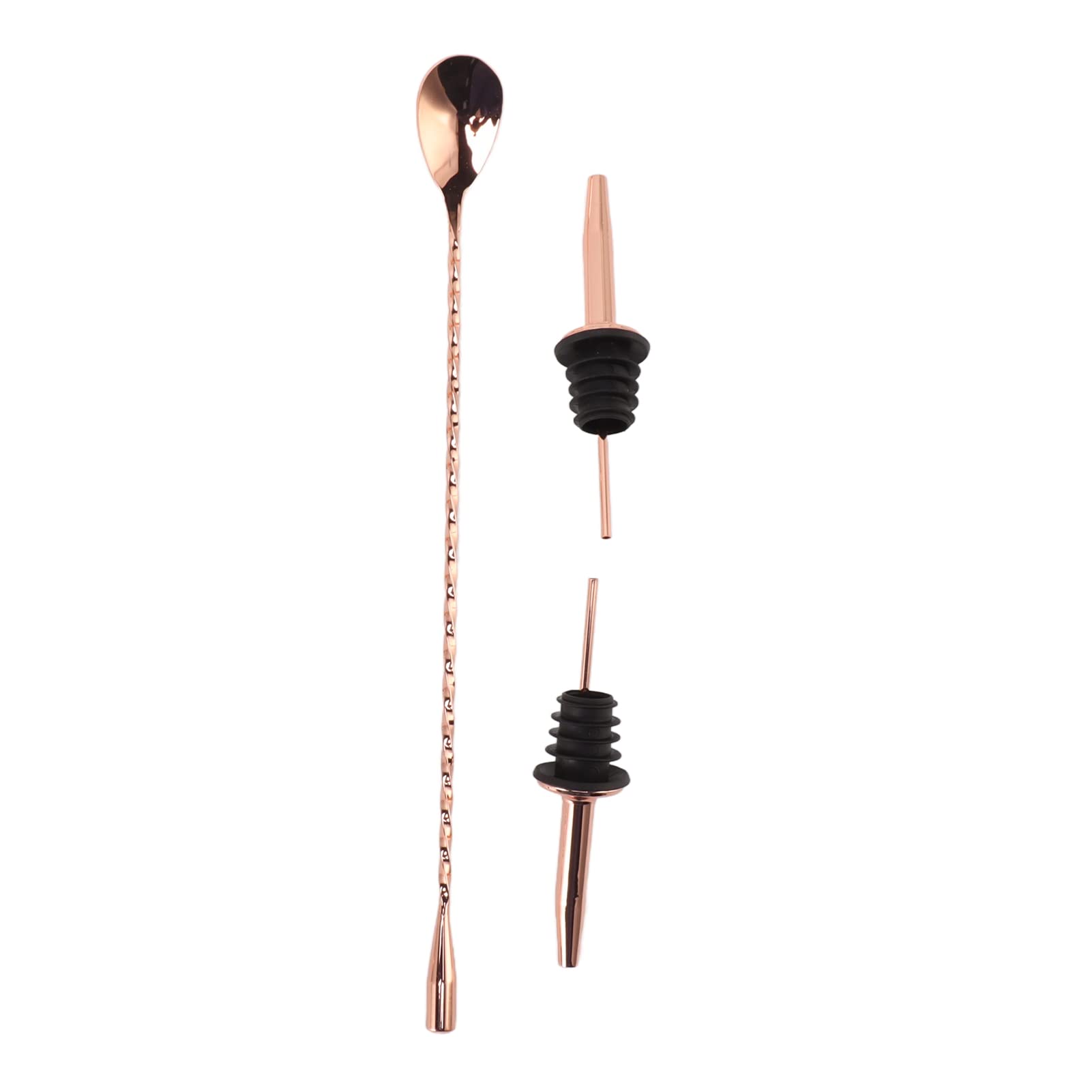 Kit de Barman Profesional para Elaborar Bebidas, Juego de Coctelera Boston de Acero Inoxidable de 8 Piezas para Uso Doméstico (Tipo A)