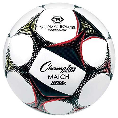 Champion Sports Thermal Bonded "No Stitch" Soccer Ball, Size 5 #TOP24