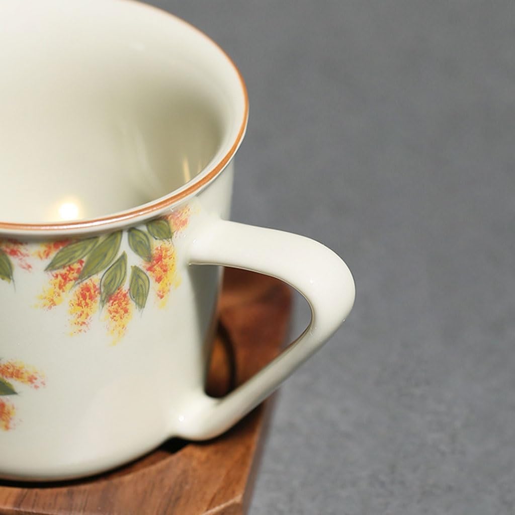 Mug New Chinese Style Hand-Painted Osmanthus Coffee Cup Ceramic Home Water Office Tea