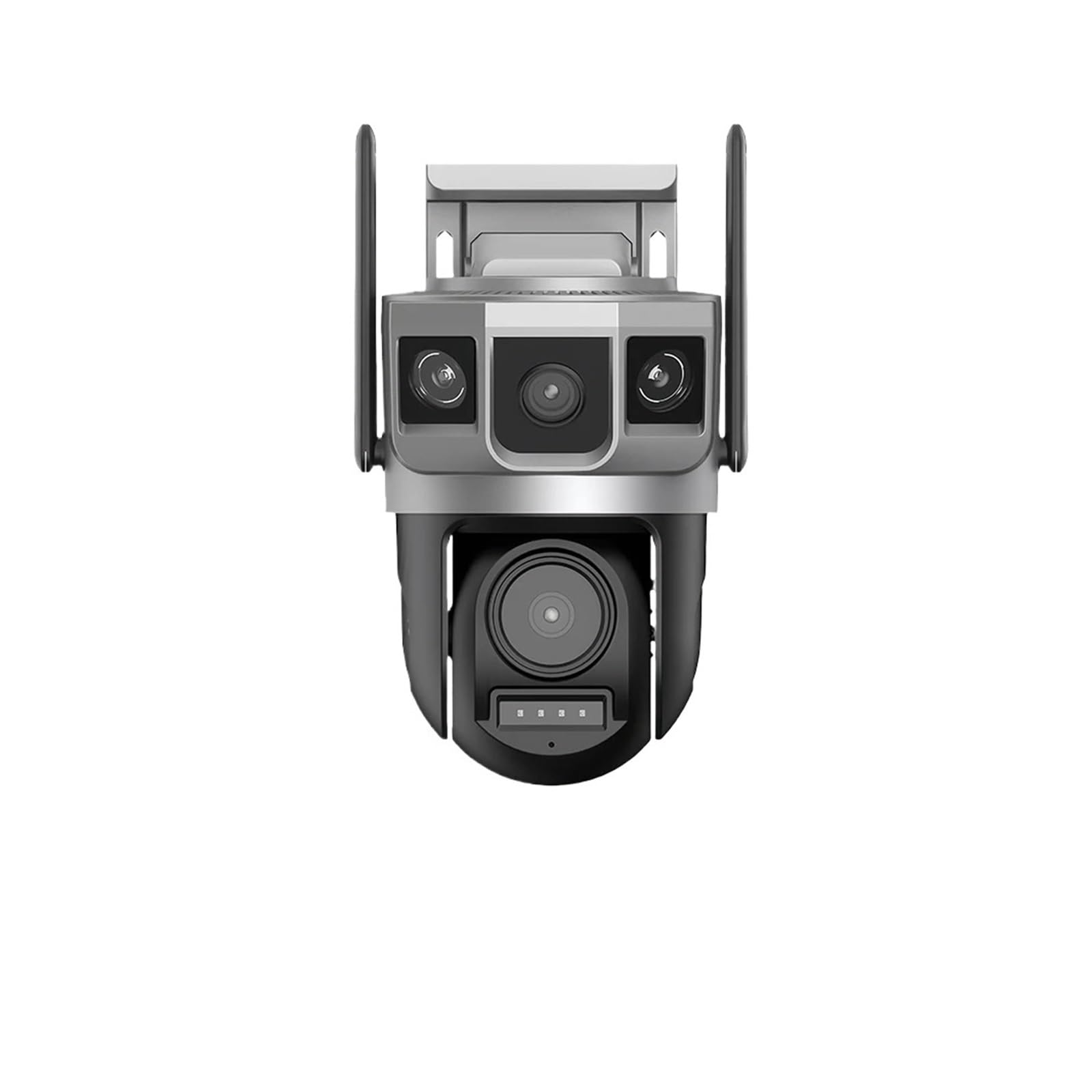 Telecamera di sicurezza esterna PTZ a doppio obiettivo da 12 MP 4G