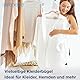 SereneLife Kleiderbügel Platzsparend Rosa, 50 Stück Kleiderbügel Samt rutschfest, Hangers Clothes Ultradünn 360° drehbarer Haken für Röcke & Hosen für Ihre Garderobe, Einkerbungen im Schulterbereich