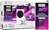 Newest Microsoft Xbox Series S Fortnite & Rocket League 512 GB Bundle with 1 Xbox Controller Midnight Drive Pack