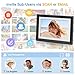 Upgraded 10 Inch WiFi Digital Photo Frame 16GB Smart Electronic Picture Frame with HD IPS Touch Screen | Auto-Rotate | Slideshow | Real-Time APP Upload | Easy Setup | Perfect Christmas Birthday Gift