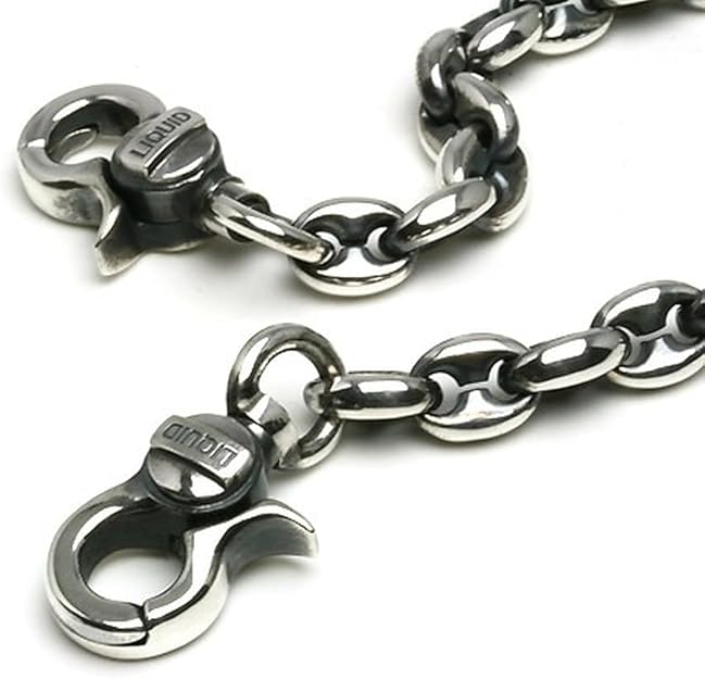 Amazon | [新宿銀の蔵] LIQUID リキッド シルバー925 ウォレット