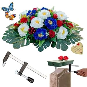 ALL SPECIAL Grabstein Blumensattel Herbst Friedhofsdekoration