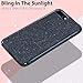 MILPROX Glitter Case Compatible for iPhone 8 Plus/7 Plus, Shiny Sparkle Bling, 3 Layer Hybrid Protective Soft Phone Case Compatible for iPhone 7 Plus/8 Plus