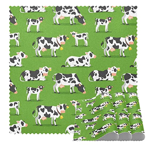 Set de table抗热防滑 vaches pour éviter les taches sur table de cuisine