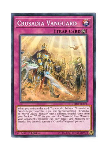 Amazon.co.jp: 遊戯王 英語版 CYHO-EN071 Crusadia Vanguard