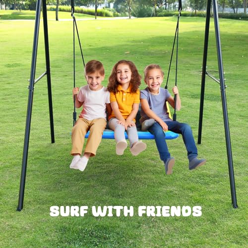 Trekassy AB0202L Swing Sets For Backyard, 440Lbs Heavy Duty A-Frame Metal Swing Stand thumb #3