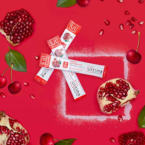 Image of Ultima Replenisher Cherry Pomegranate Electrolyte Drink Mix 20 Count, 0.12 OZ
