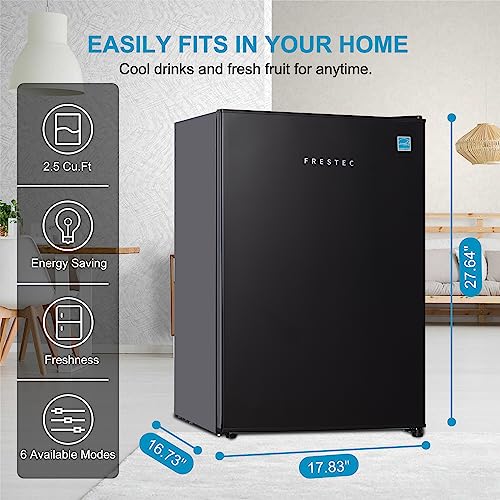 Frestec BC70 BK 2.5 Cu' Mini Fridge,Compact Refrigerator,Small Refrigerator thumb #1