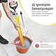 BQHRJG Mörtelspritze 5-in-1 - Mörtelpresse aus ABS-Kunststoff. Betonspritze zum Füllen von Rissen. Fugenpistole wird mit einem Paar Handschuhen geliefert
