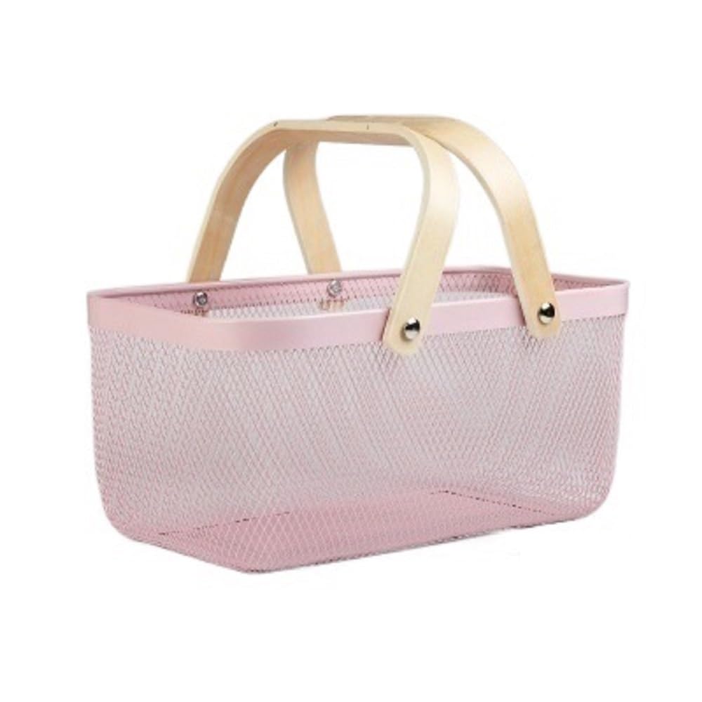 Basket Storage Box Kitchen Wrought Iron Small Toy Snack Desktop Sundries Cosmetics Home Oversized Clothing