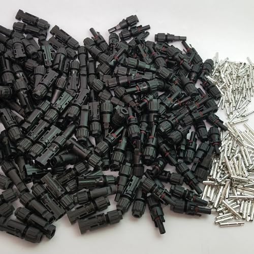 Conectores solares macho y hembra para paneles con compatibilidad de 2,5 a 6mm2 4