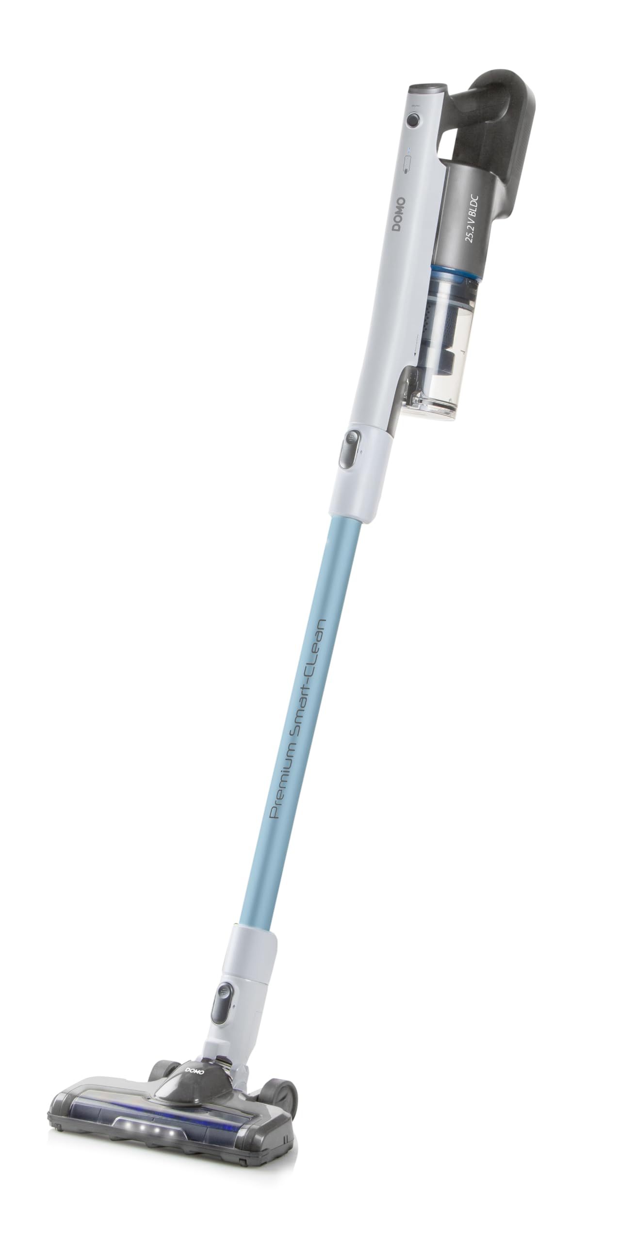 Domo DO2035SV, Aspirador Escoba Premium Smart-​Clean, Gris, 350 W, 0,​45 Liters