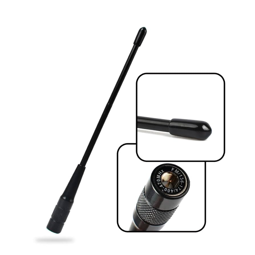 Amazon | 144/430MHz帯 ハンディー フレキシブル 無線アンテナ