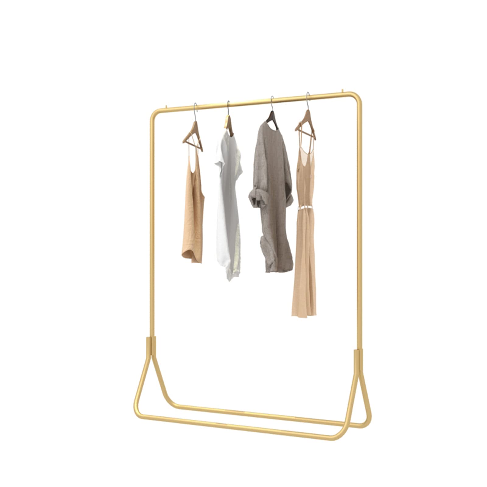 Percheros para tiendas minoristas OUdini estables de 160cm de alto color oro