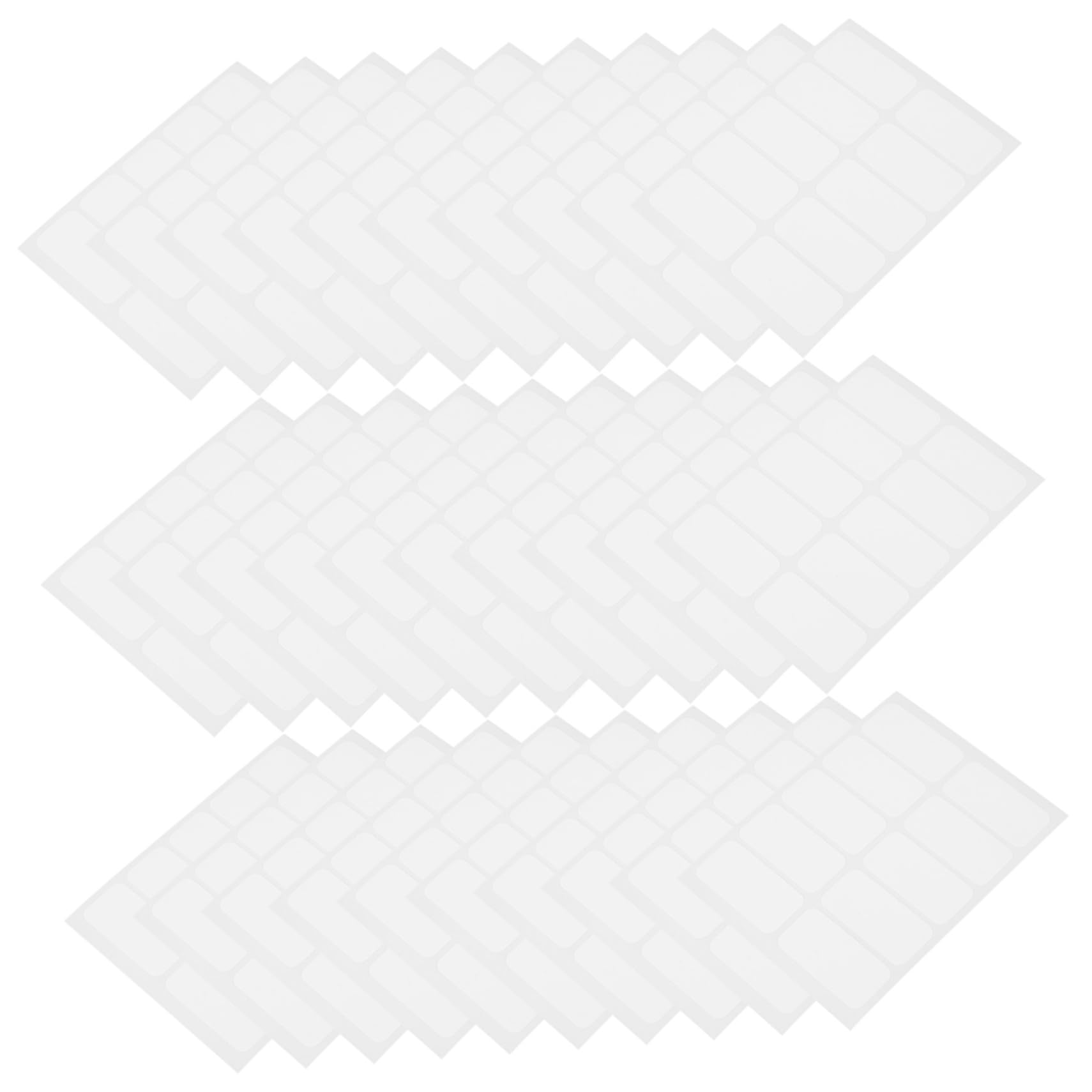 EXCEART 5 Sets Bügelfreie Etiketten Für Kleidung Wäscheraum-marker Kleidungszubehör Waschbare Namensetiketten Für Die Wäsche 120 Stück * 5