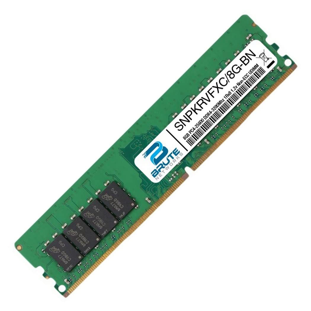 Brute Networks SNPKRVFXC/8G-BN - 8GB DDR4-3200Mhz 1Rx8 DIMM