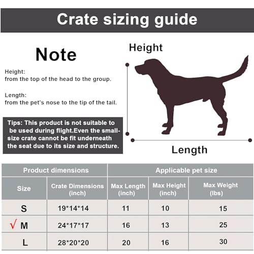 Cat Carrier Pet Crate Dog Carrier 24″ L x 17″ W x 17″ H Portable Collapsible with Soft Warm Blanket and Carrying Case for Cats & Dogs for Traveling/Indoor and Outdoor Cat Carrier Pet Crate Dog Carrier 24″ L x 17″ W x 17″ H Portable Collapsible with Soft Warm Blanket and Carrying Case for Cats & Dogs for Traveling/Indoor and Outdoor