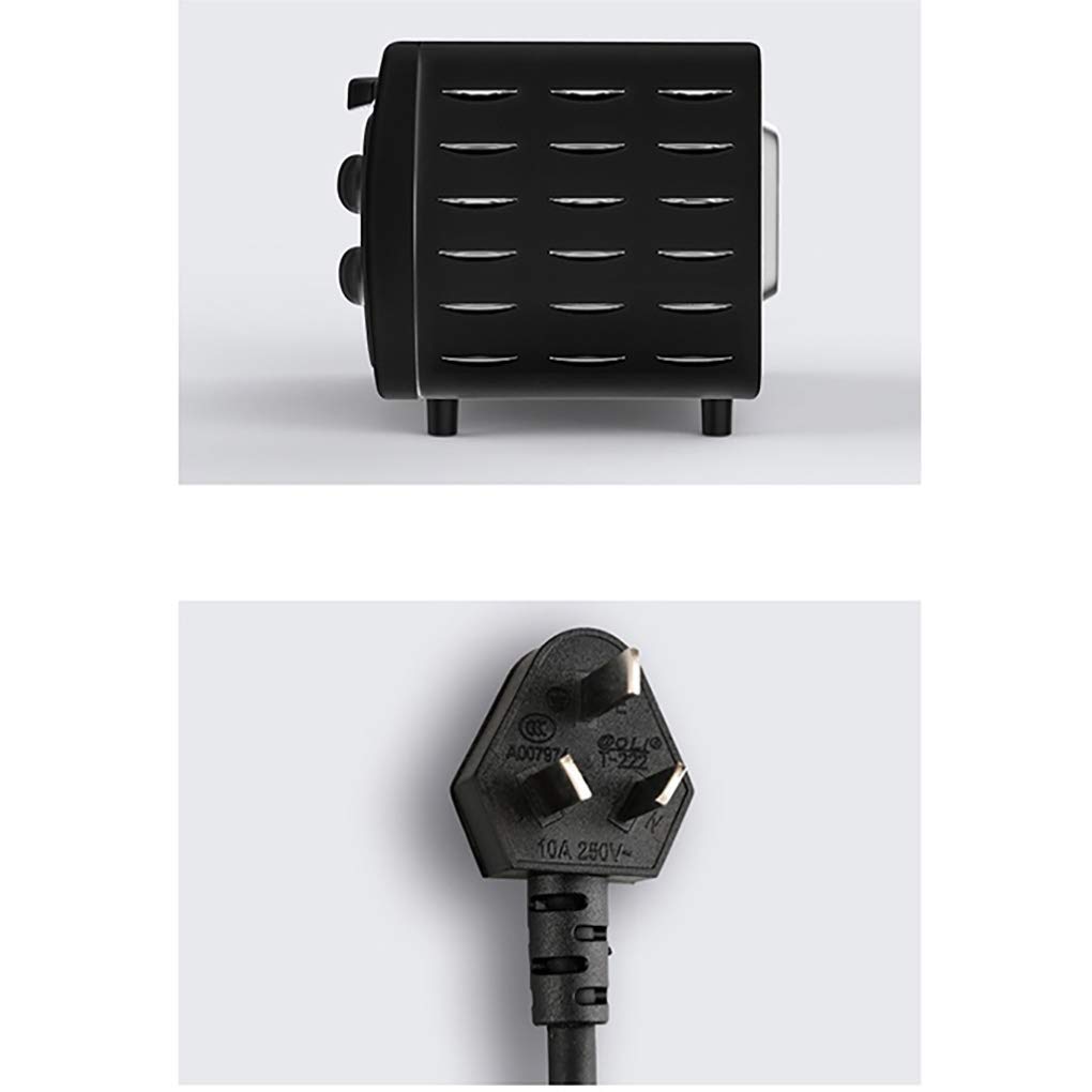 Elektryczny mini piekarnik, domowy 10-litrowy piekarnik do pieczenia z wieloma funkcjami gotowania Grill Regulowany zegar sterujący temperaturą 800 W Z lampą Przydatne