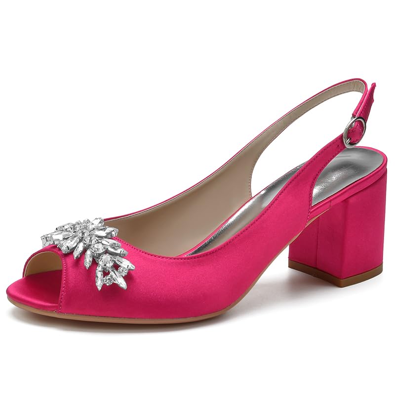 Sandales de mariage à strass roses pour danser confortablement jusqu'au bout de la nuit