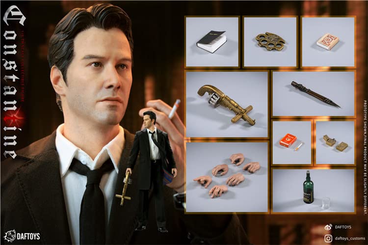 daftoys コンスタンティン Amazon | [AC]DAFTOYS F019 1/6 男性 Constantine キヌ リフス