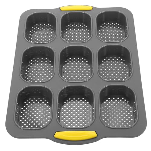 DECOMELODY 高耐熱格シリコンケーキ型 多機能ノンスティックパン焼き型 食パン型 家用変形なし簡単洗浄デザイン