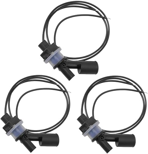 Ximimark 3 pc Water Level Sensor Horizontal PP Side Mount Float Switch for Tank Pool Arduino