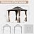 Domi 8' x 8' Hardtop Gazebo Permanent Metal Gazebo with Galvanized Steel Double Roof, Curtains and Netting for Party, Wedding, Outdoor Dining, Patio, Backyard, Brown