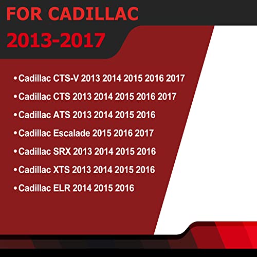 Fexon 2013 2014 2015 2016 2017 Cue Touch Screen Display With Free Trim Tool Compatible With Cadillac Ats Escalade Srx Xts Elr Cts Cts-V Touch Sense #TOP5